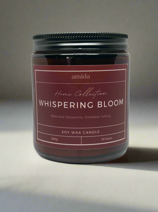 Whispering Bloom Scented Candle 200ML Jar