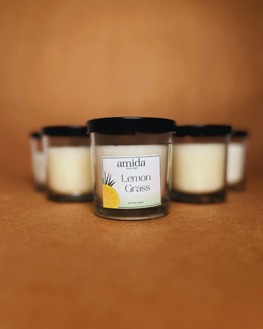 Lemon Grass Scented Candle 150ml Jar